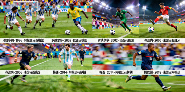 世界杯历史经典进球合集精彩画面